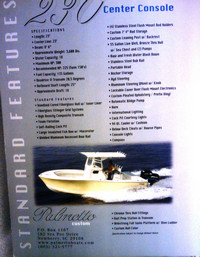 Photo of Palmetto Custom® 230 Adventure, 2003: Brochure 