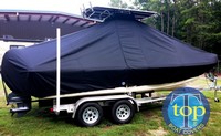 Photo of Pioneer® 	Bulls Bay 2200 20xx T-Top Boat-Cover, viewed from Starboard Side 