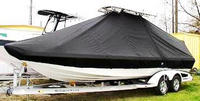 Photo of Ranger 2400 Bay 20xx TTopCover™ T-Top boat cover, viewed from Port Front 