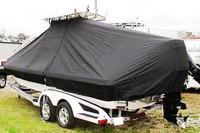 Photo of Ranger 2400 Bay 20xx T-Top Boat-Cover, viewed from Port Rear 