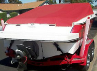 Regal® 1900 Cockpit-Cover-with-Ski-Tower-OEM-G1™ Factory Snap-On COCKPIT COVER for boat with Factory-Installed Ski/Wakeboard Tower, includes Adjustable Support Pole(s) and reinforced Snap(s) inside Cover for Tip of Pole(s), OEM (Original Equipment Manufacturer)