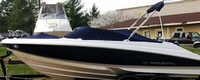 Regal® 2000 Cockpit-Cover-with-Ski-Tower-OEM-G0™ Factory Snap-On COCKPIT COVER for boat with Factory-Installed Ski/Wakeboard Tower, includes Adjustable Support Pole(s) and reinforced Snap(s) inside Cover for Tip of Pole(s), OEM (Original Equipment Manufacturer)