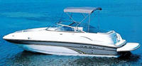 Photo of Regal 2120 Destiny, 2002: Bimini Top, viewed from Port Side 