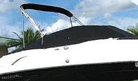Photo of Regal 2120 Destiny, 2007: Bimini Top in Boot, Cockpit Cover, viewed from Starboard Front 
