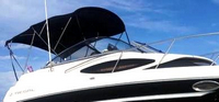 Photo of Regal 2565, 2006: Bimini Top, Camper Top, viewed from Starboard Front 
