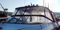 Photo of Regal 3350, 2007: Full Camper Canvas wet, viewed from Port Front 
