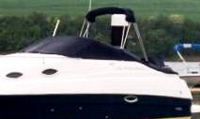 Photo of Regal Commodore 2465, 2004: Bimini Top in Boot, Cockpit Cover, viewed from Port Side 