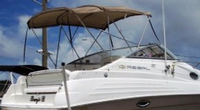 Photo of Regal Commodore 2465, 2004: Bimini Top, Camper Top, viewed from Starboard Rear 