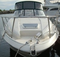 Photo of Regal Commodore 2660, 2000: Bimini Top, Front Visor, Side Curtains, Camper Top, Camper Side and Aft Curtains, Front 