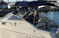 Photo of Regal Commodore 2660, 2001: Bimini Top, viewed from Port Rear 