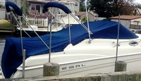 Photo of Regal Commodore 2765, 2003: Bimini Top in Boot, Camper Top in Boot, Cockpit Cover, viewed from Starboard Side 