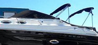 Photo of Regal Commodore 2765, 2004: Bimini Top in Boot, Camper Top in Boot, Cockpit Cover, viewed from Port Side 