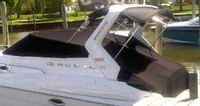 Photo of Regal Commodore 2860, 2003: Bimini Top in Boot, Camper Top in Boot, Cockpit Cover, viewed from Port Rear 