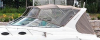 Regal® Commodore 292 Bimini-Valance-OEM-G5™ Factory Bimini VALANCE (Zipper strip to Arch) joins the OEM Bimini-Top (not included) and Side Curtains (not included) to the Front of the Radar Arch, OEM (Original Equipment Manufacturer)