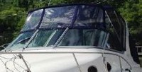 Regal® Commodore 292 Bimini-Top-Canvas-Frame-Zippered-OEM-G6™ Factory Bimini CANVAS on FRAME with Zippers for OEM front Visor and Curtains) with Mounting Hardware, OEM (Original Equipment Manufacturer)