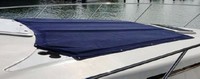 Photo of Regal Commodore 402, 1998: Sunpad Cover, viewed from Starboard Side 