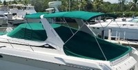 Photo of Regal Commodore 402, 1999: Bimini Top, Camper Top, Cockpit Cover Sunpad Cover, viewed from Port Rear 