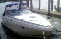 Photo of Rinker 250 Fiesta Vee, 2002: Factory OEM Bimini Top Conector, Side Curtains, Aft Curtain stdb, Front 