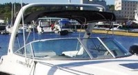 Photo of Rinker 282 Cuddy, 2006: Bimini Top, viewed from Starboard Front 
