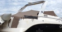 Photo of Rinker 300 Express Cruiser, 2007: Cockpit Cover, viewed from Starboard Rear 