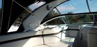 Photo of Rinker 310 Express Cruiser, 2011: Arch Hard-Top, Front Visor, Side Curtains, Camper Top, Camper Side Curtains, Inside 