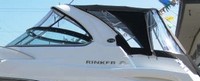 Photo of Rinker 310 Express Cruiser, 2011: Arch Hard-Top, Front Visor, Side Curtains, Camper Top, Camper Side and Aft Curtains, viewed from Port Side 