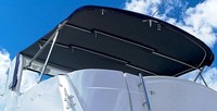 Photo of Rinker 310 Express Cruiser, 2014: Arch Hard-Top, Camper Top Canvas Frame and Arch Connection close up, Rear 