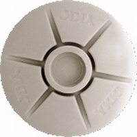 SNAD-M-40-DOMED-20™Twenty (20) each WHITE MALE SNAD(tm) 3M(r) adhesive backed, std. 3/8' Stud (Male Stud), White Domed plastic,  40mm diameter Snaps. Typically used on the boat's fiberglass to attach canvas to