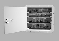 SSI-Deluxe-Tackle-Box-Starboard™SSI(r) 45306000 4-Drawer Deluxe OFFSHORE Build-In Tackle Box with Lockable Starboard) door (click for full-size picture) SSI-Deluxe-Tackle-Box-Starboard™SSI(r) 45306000 4-Drawer Deluxe OFFSHORE Build-In Tackle Box with Lockable Starboard) door
