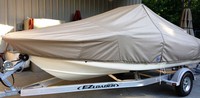 Photo of Scout 175SF 20xx Boat-Cover LCC, viewed from Port Front 