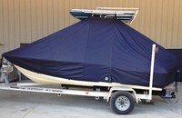 Photo of Scout 175SF 20xx T-Top Boat-Cover, viewed from Port Side 