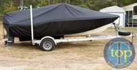 Photo of Scout 185SF 19xx Boat-Cover LCC, viewed from Starboard Side 