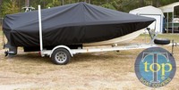 Photo of Scout 185SF 20xx Boat-Cover LCC, viewed from Starboard Side 