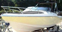 Photo of Scout 205 Dorado, 2006: Bimini Top in Boot, Bow Cover, viewed from Port Front 