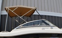Photo of Scout 210 Dorado, 2018 Bimini Top, viewed from Starboard Side 
