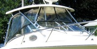 Photo of Scout 242 Abaco, 2006: Hard-Top, Connector, Side Curtains, viewed from Starboard Bow 