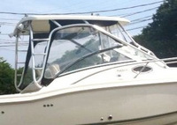 Photo of Scout 242 Abaco, 2006: Hard-Top, Connector, Side Curtains, viewed from Starboard Side 