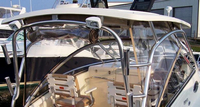 Photo of Scout 262 Abaco, 2007: Hard-Top, Connector, Side Curtains, viewed from Starboard Rear 