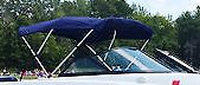 Photo of Sea Doo UTopia 205, 2004: Bimini Top Recacril Navy, viewed from Starboard Front 