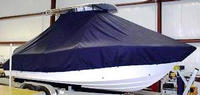 Photo of Sea Fox® 226CC Commander 20xx TTopCover™ T-Top boat cover, viewed from Starboard Front 