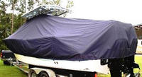 Photo of Sea Fox® 286CC Commander 20xx T-Top Boat-Cover, viewed from Port Rear 