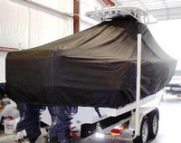 Photo of Sea Hunt® Gamefish-27 20xx TTopCover™ T-Top boat cover, viewed from Starboard Rear 