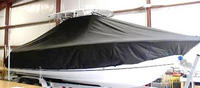 Photo of Sea Hunt® Gamefish-27 20xx T-Top Boat-Cover, viewed from Starboard Side 