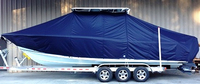 Photo of Sea Hunt® Gamefish 30 20xx TTopCover™ T-Top boat cover, viewed from Port Side 