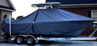 Photo of Sea Hunt® Ultra-234, 2013: TTopCover™ T-Top boat cover, viewed from Starboard Side 