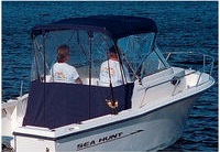 Bimini-Side-Curtains-OEM-A™Pair Factory Bimini SIDE CURTAINS (Port and Starboard sides) for Bimini-Top (not included), OEM (Original Equipment Manufacturer)