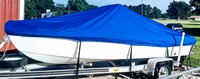 Photo of Sea-Pro® 170CC, 2003: Westland(r) Exact Fit Boat-Cover Sunbrella Pacific Blue, viewed from Port Front 