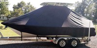 Photo of Sea-Pro® 208 Bay 20xx TTopCover™ T-Top boat cover, viewed from Port Side 