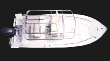 2004 Sea-Pro® 238WA, Floorplan with Factory OEM (EMC) T-Top Frame