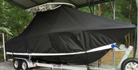 Photo of Sea-Pro® 239CC 20xx TTopCover™ T-Top boat cover, viewed from Starboard Front 